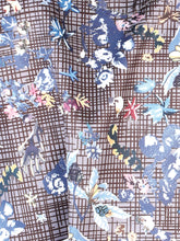 Load image into Gallery viewer, Navy Floral Casual Long Sleeve Shirt 43953
