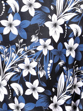 Load image into Gallery viewer, Blue Flower Casual Long Sleeve Shirt 43954
