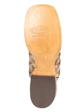 Load image into Gallery viewer, El General Men's Exotic Monster Fish Rodeo Boots - Cream 44114

