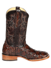 Load image into Gallery viewer, El General Men's Exotic Monster Fish Rodeo Boots - Brown 44116
