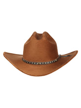 Load image into Gallery viewer, El General Suede Western Kids Hat Tabacco 44244
