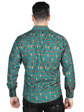 Load image into Gallery viewer, El General Western Shirt - Dark Blue 44319
