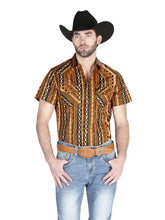 Load image into Gallery viewer, El General Western Shirt - Mustard 44455
