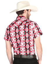 Load image into Gallery viewer, El General Western Shirt - Burgundy 44458
