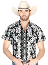 Load image into Gallery viewer, El General Western Shirt - Gray 44459
