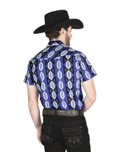 Load image into Gallery viewer, El General Western Shirt - Blue 44460
