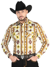 Load image into Gallery viewer, El General - Casual Long Sleeve Shirt - Taupe 44471
