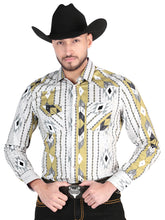 Load image into Gallery viewer, El General - Casual Long Sleeve Shirt - Gris 44473
