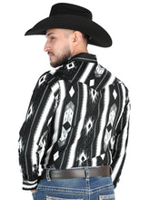 Load image into Gallery viewer, El General - Casual Long Sleeve Shirt - Black 44475
