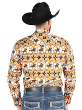 Load image into Gallery viewer, El General  -  Casual Long-Sleeve Shirt  - Taupe 44477
