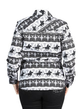 Load image into Gallery viewer, El General  -  Casual Long-Sleeve Shirt  - Black 44479
