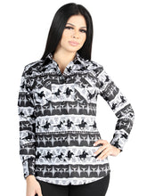 Load image into Gallery viewer, El General  -  Casual Long-Sleeve Shirt  - Black 44479
