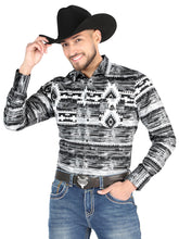 Load image into Gallery viewer, El General - Casual Long Sleeve Shirt - Gray 44488
