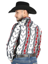 Load image into Gallery viewer, El General - Casual Long Sleeve Shirt - Ivory 44489
