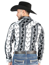 Load image into Gallery viewer, El General - Casual Long Sleeve Shirt - Negro 44491
