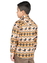 Load image into Gallery viewer, Casual Long-Sleeve Shirt by El General Yellow 44493
