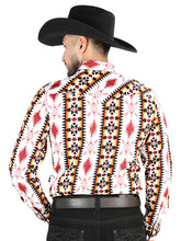 Load image into Gallery viewer, El General - Casual Long Sleeve Shirt - White 44502
