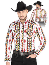 Load image into Gallery viewer, El General - Casual Long Sleeve Shirt - White 44502
