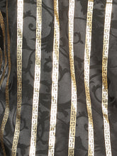 Load image into Gallery viewer, El General Black/Gold Casual Long-Sleeve Shirt 44554
