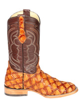 Load image into Gallery viewer, El General Men's Exotic Monster Fish Rodeo Boots - Honey 44606
