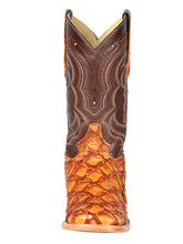 Load image into Gallery viewer, El General Men's Exotic Monster Fish Rodeo Boots - Honey 44606
