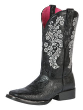 Load image into Gallery viewer, Cowboy Boot Rodeo El General - Printed Black 44636
