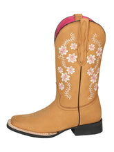 Load image into Gallery viewer, Cowboy Boot  - El Geneal Rodeo - Woman Nobuck - Peach 44644
