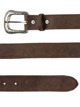 Load image into Gallery viewer, Women Denim Belt - El General - Crazy Brown 44645
