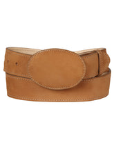 Load image into Gallery viewer, Women Denim Belt - El General - Nobuck Peach 44648
