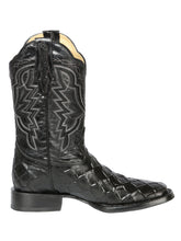 Load image into Gallery viewer, El General Rodeo Boot - Imit. Pirarucu - Black 44663

