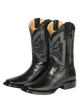 Load image into Gallery viewer, El General Men's Rodeo Boot - Imitation Lizard - Black 44666
