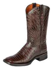 Load image into Gallery viewer, El General Rodeo - Printed Alligator leather boots - Brown 44672
