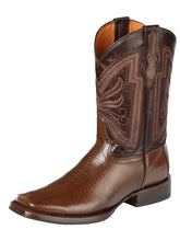 Load image into Gallery viewer, El General Rodeo - Printed Lizard leather boots - Brown 44674
