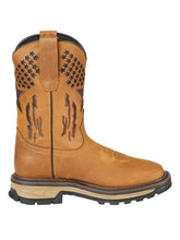 Load image into Gallery viewer, El General Rodeo Work Boot - Crazy Honey 44690
