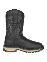 Load image into Gallery viewer, El General  Rodeo Work Boot - Crazy Black 44694
