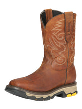 Load image into Gallery viewer, El General Rodeo Work Boot  - Leather Wisky 44695
