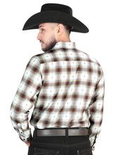 Load image into Gallery viewer, El General - Casual Long Sleeve Shirt - Brown/Sand 44700
