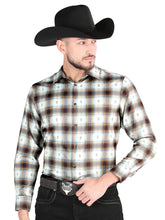Load image into Gallery viewer, El General - Casual Long Sleeve Shirt - Brown/Sand 44700
