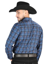 Load image into Gallery viewer, El General - Casual Long Sleeve Shirt - Black/Brown 44704
