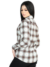 Load image into Gallery viewer, El General  -  Casual Long-Sleeve Shirt  -  Brown/Sand 44717
