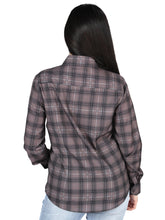 Load image into Gallery viewer, El General  -  Casual Long-Sleeve Shirt  - Moka/Olive 44729
