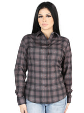 Load image into Gallery viewer, El General  -  Casual Long-Sleeve Shirt  - Moka/Olive 44729
