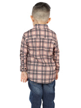 Load image into Gallery viewer, El General Beige/Black Casual Long-Sleeve Shirt 44731

