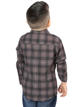 Load image into Gallery viewer, El General Moka/Olive Casual Long-Sleeve Shirt 44746
