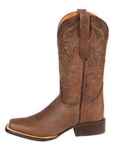 Load image into Gallery viewer, El General Women’s Rodeo Boot  - Alazan Brown 44853
