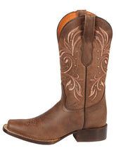 Load image into Gallery viewer, El General Women’s Rodeo Boot  - Alazan Brown 44854
