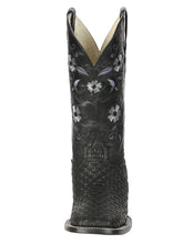 Load image into Gallery viewer, El General Women’s Rodeo Boots Petatillo - Black 44856
