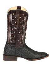 Load image into Gallery viewer, El General Men’s Leather Rodeo Boots Petatillo - Crazy Brown  44861
