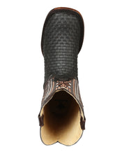Load image into Gallery viewer, El General Men’s Leather Rodeo Boots Petatillo - Crazy Brown  44861
