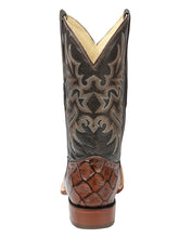 Load image into Gallery viewer, El Señor de los Cielos Men’s Rodeo Boot - Monster Fish Imitation  Leather - Brown 44931
